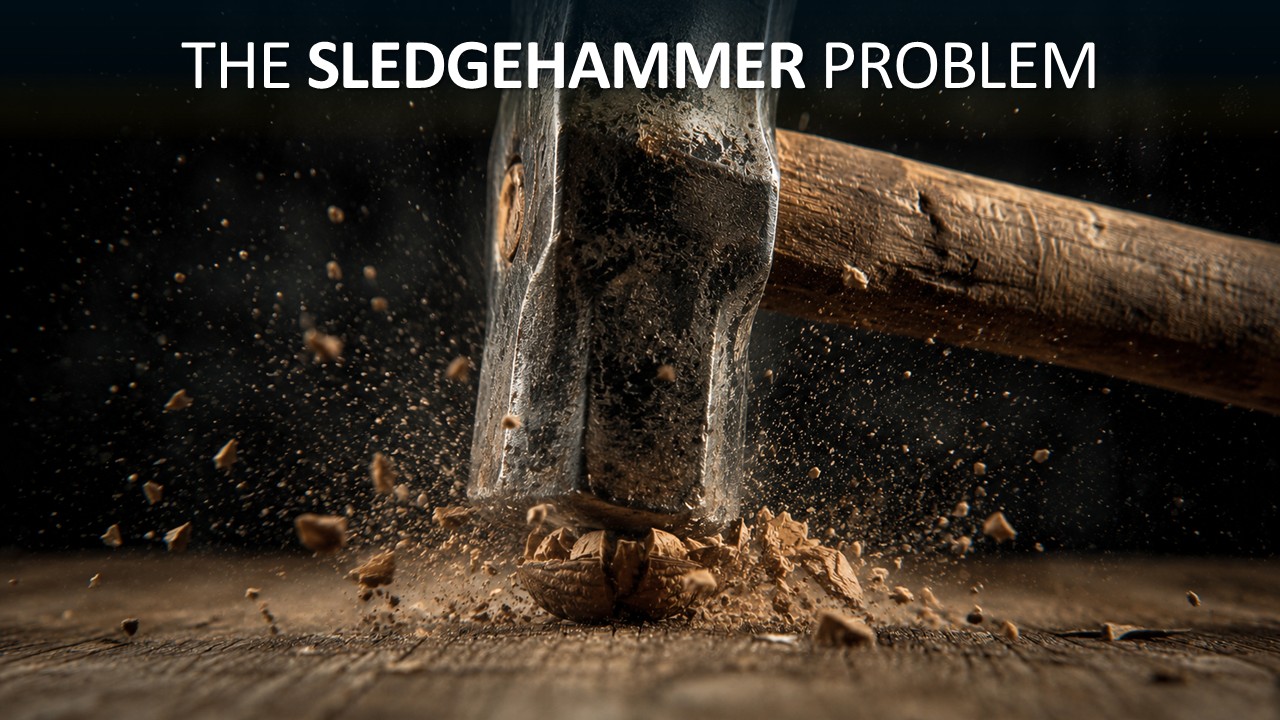 The Sledgehammer Problem